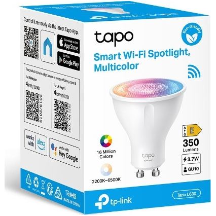 LED RGBW žarnica z možnostjo zatemnitve GU10/3,7W/230V 2200-6500K Wi-Fi - TP-Link