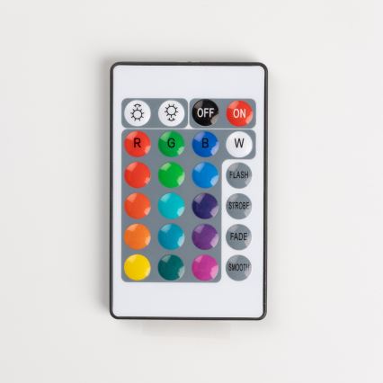 LED RGBW Zatemljiv trak LED/9W/230V 5m Wi-Fi + daljinski upravljalnik