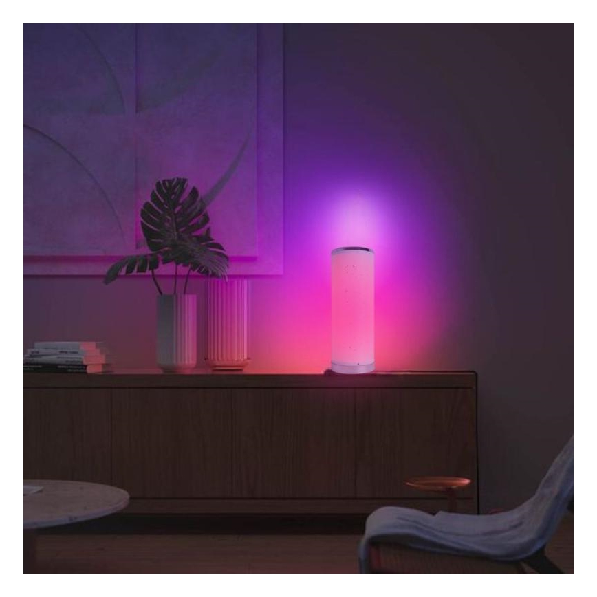 LED RGBW Zatemnitvena namizna svetilka LED/5W/230V + Daljinski upravljalnik