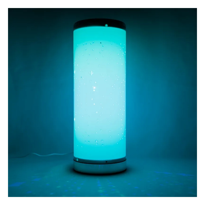 LED RGBW Zatemnitvena namizna svetilka LED/5W/230V + Daljinski upravljalnik