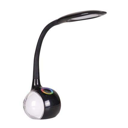 LED RGBW Zatemnitvena namizna svetilka na dotik COSMOS LED/6,5W/230V črna