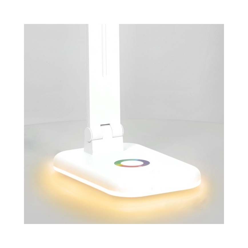 LED RGBW Zatemnitvena namizna svetilka NOBLITE LED/7W/5V 3000/4000/6500K bela
