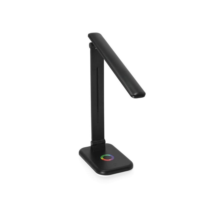 LED RGBW Zatemnitvena namizna svetilka NOBLITE LED/7W/5V 3000/4000/6500K črna
