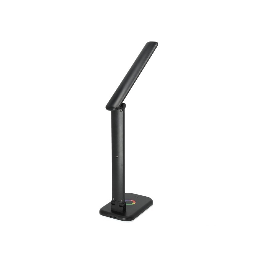 LED RGBW Zatemnitvena namizna svetilka NOBLITE LED/7W/5V 3000/4000/6500K črna
