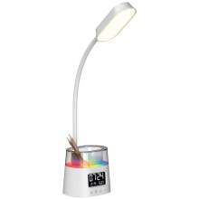LED RGBW Zatemnitvena namizna svetilka s pencil holder FALCON LED/10W/5V