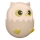 LED RGBW Zatemnitvena otroška svetilka na dotik OWL LED/1W/5V USB 1200 mAh sova roza
