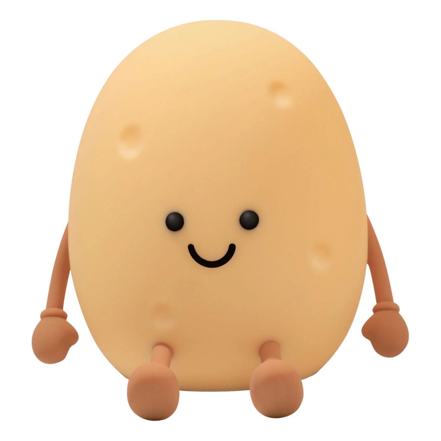 LED RGBW Zatemnitvena otroška svetilka na dotik POTATO LED/2W/5V USB 1200 mAh potato