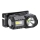 LED RGBW Zatemnitvena polnilna naglavna svetilka USB LED/3W/5V IP43 190 sijajni 24 h 750 mAh