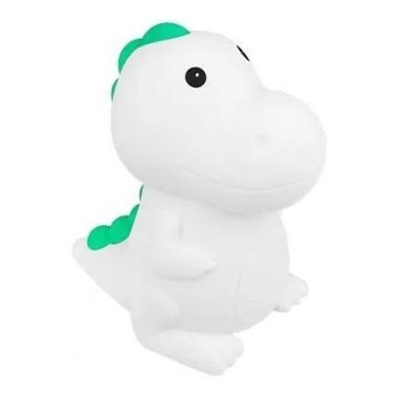 LED RGBW Zatemnitvena polnilna otroška nočna luč LED/2,5W/5V 3000K 1200 mAh dinozaver