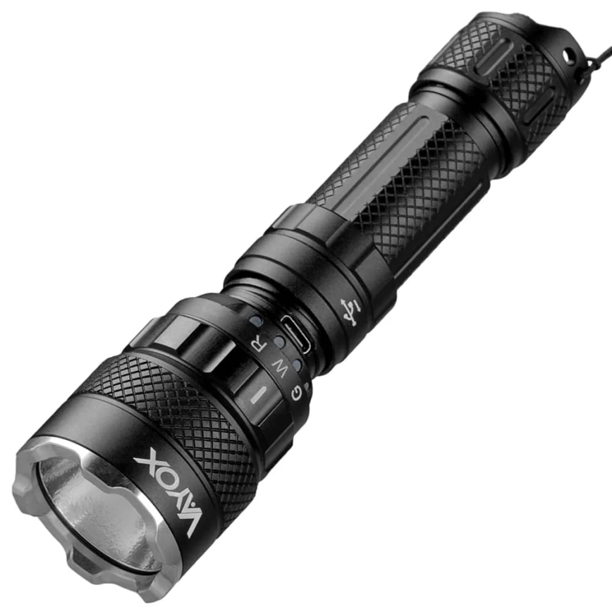 LED RGBW Zatemnitvena polnilna svetilka LED/15W/5V IP66 1500 sijajni 2000 mAh