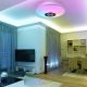 LED RGBW Zatemnitvena stropna svetilka z zvočnikom MAGIC MUSIC LED/18W/230V 3000-6500K + Daljinski upravljalnik