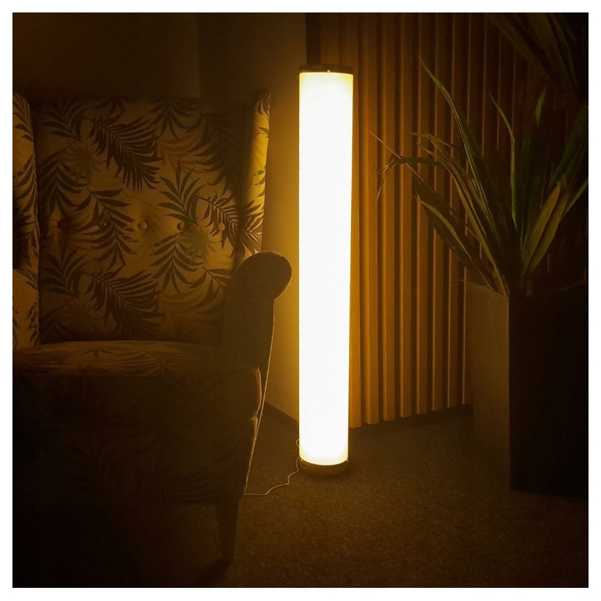 LED RGBW Zatemnitvena talna svetilka STELLA LED/12W/230V + Daljinski upravljalnik