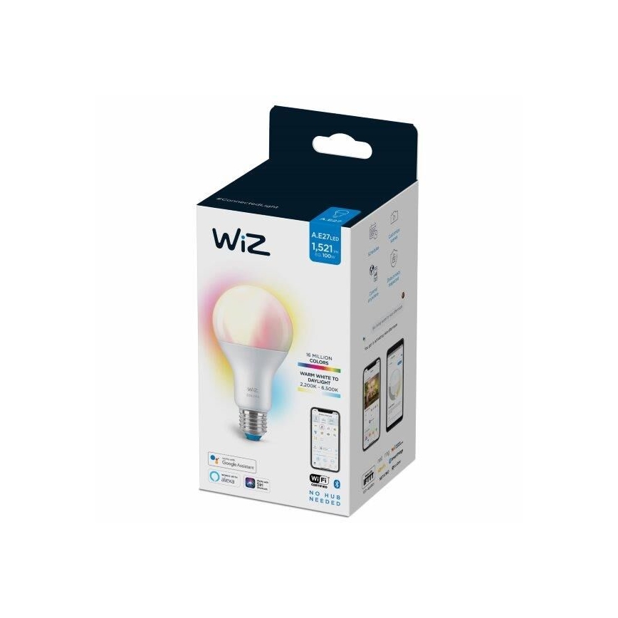 LED RGBW Zatemnitvena žarnica A67 E27/13W/230V 2200-6500K CRI 90 Wi-Fi -WiZ