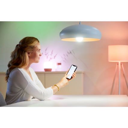 LED RGBW Zatemnitvena žarnica A80 E27/18,5W/230V 2200-6500K CRI 90 Wi-Fi - WiZ