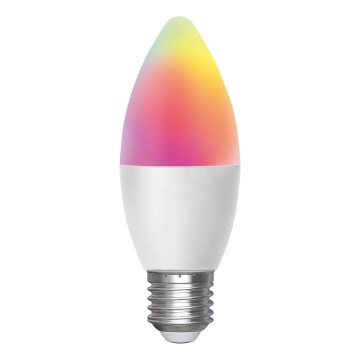 LED RGBW Zatemnitvena žarnica C37 E27/4,9W/230V 2700-6500K - Aigostar