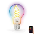LED RGBW Zatemnitvena žarnica FILAMENT A60 E27/4,9W/230V 2700K Wi-Fi - Aigostar