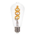 LED RGBW Zatemnitvena žarnica FILAMENT MESH Smart ST64 E27/4,9W/230V 2700K - Aigostar