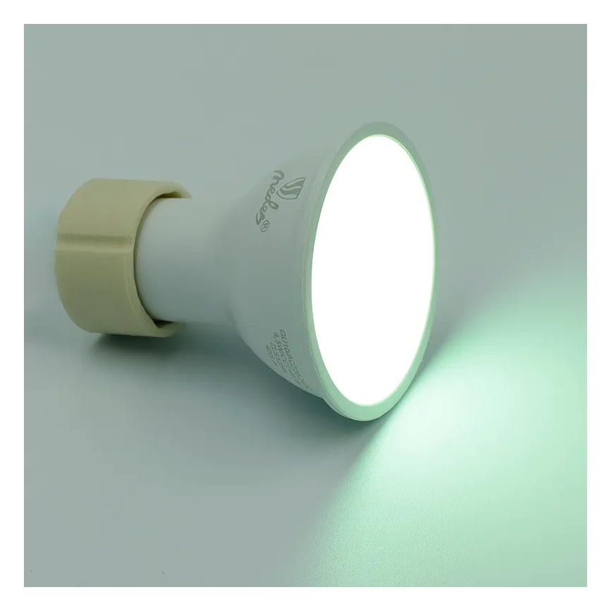 LED RGBW Zatemnitvena žarnica GU10/4,5W/230V 2700-6500K Wi-Fi Tuya