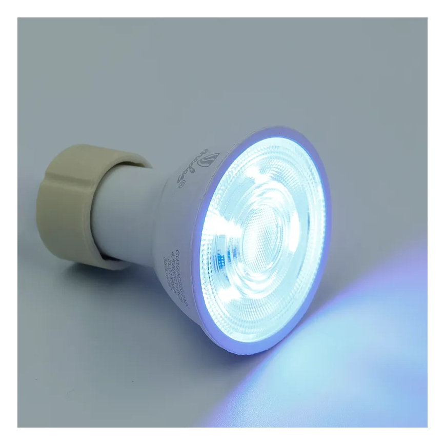 LED RGBW Zatemnitvena žarnica GU10/4,5W/230V 2700-6500K Wi-Fi Tuya