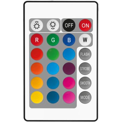 LED RGBW Zatemnitvena žarnica E14/4,9W/230V 2700K + Daljinski upravljalnik - Globo