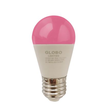 LED RGBW Zatemnitvena žarnica E27/6W/230V 3000K + Daljinski upravljalnik - Globo