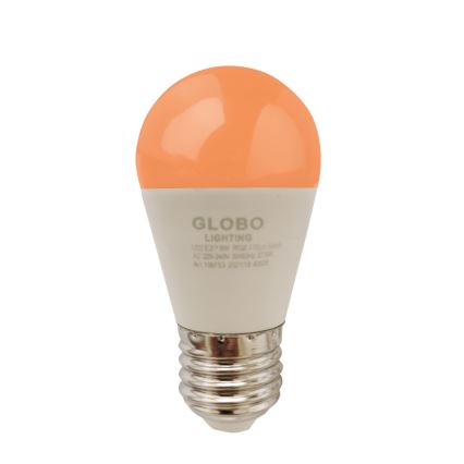 LED RGBW Zatemnitvena žarnica E27/6W/230V 3000K + Daljinski upravljalnik - Globo