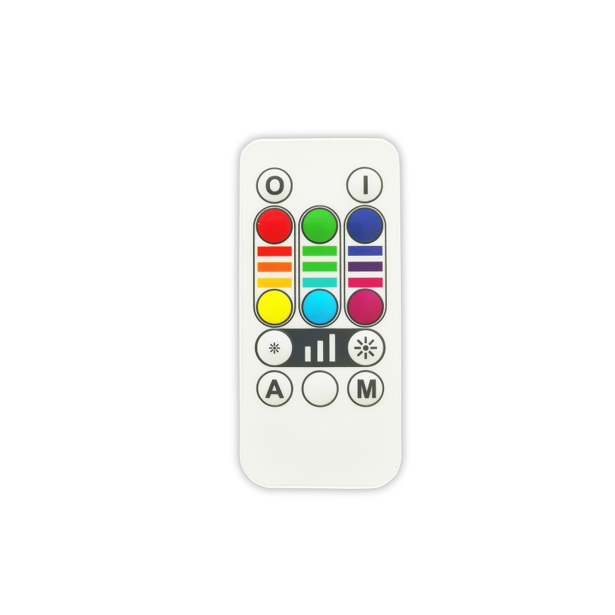 LED RGBW Zatemnitvena žarnica E27/6W/230V 3000K + Daljinski upravljalnik - Globo