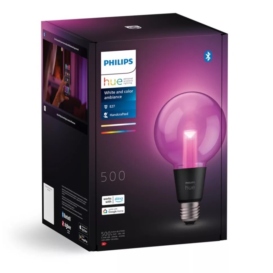 LED RGBW Zatemnitvena žarnica Philips Hue White And Color Ambiance E27/6,8W/230V 2000-6500K