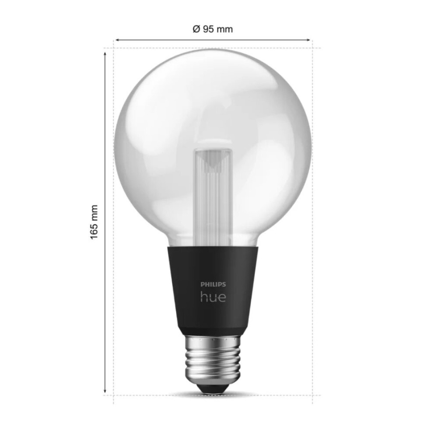 LED RGBW Zatemnitvena žarnica Philips Hue White And Color Ambiance E27/6,8W/230V 2000-6500K