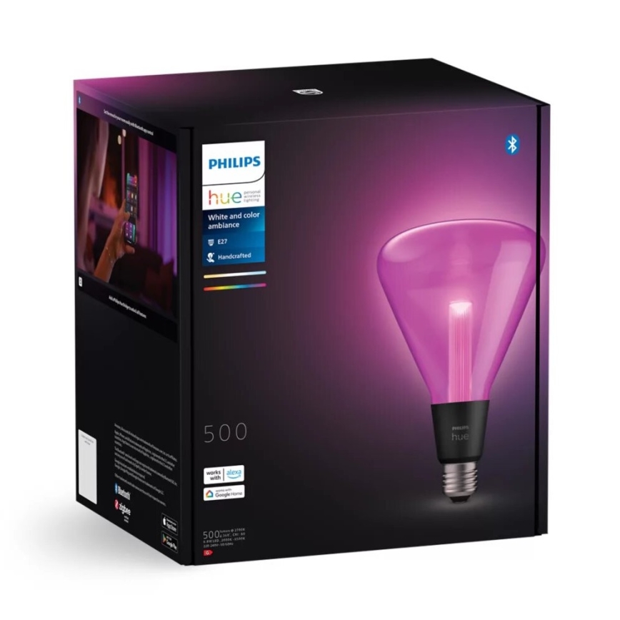 LED RGBW Zatemnitvena žarnica Philips Hue White And Color Ambiance E27/6,8W/230V 2000-6500K