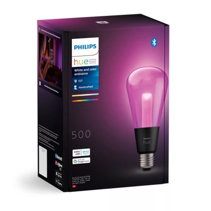 LED RGBW Zatemnitvena žarnica Philips Hue White And Color Ambiance E27/6,8W/230V 2000-6500K