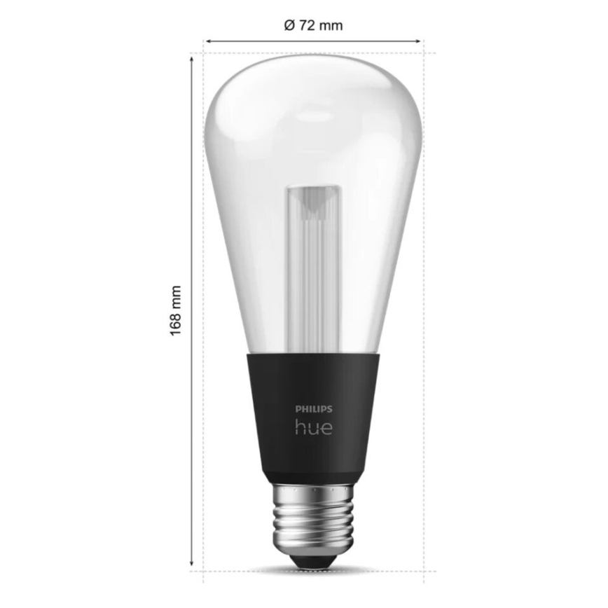 LED RGBW Zatemnitvena žarnica Philips Hue White And Color Ambiance E27/6,8W/230V 2000-6500K