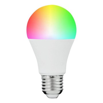LED RGBW Zatemnitvena žarnica SMART A60 E27/8,5W/230V 4000K + Daljinski upravljalnik