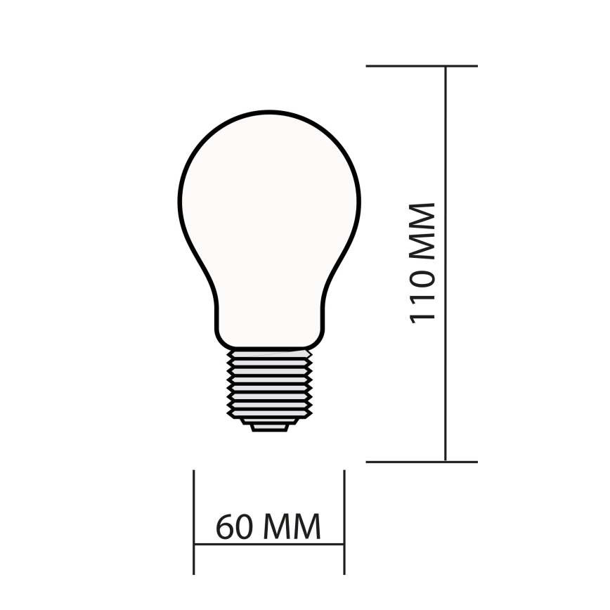 LED RGBW Zatemnitvena žarnica SMART A60 E27/8,5W/230V 4000K + Daljinski upravljalnik
