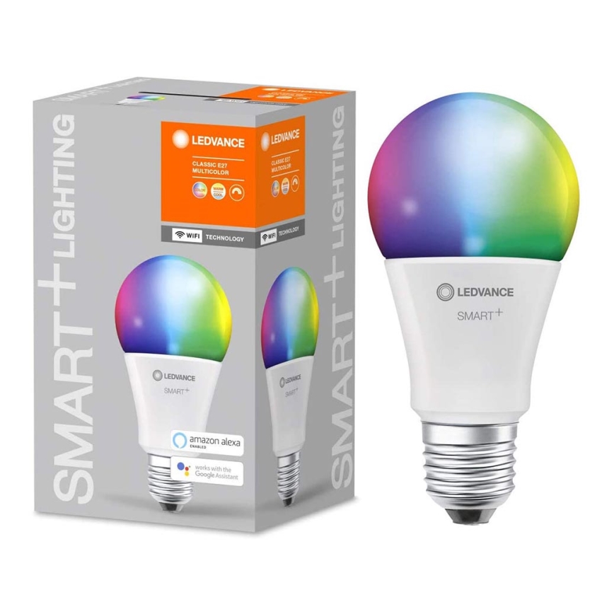 LED RGBW Zatemnitvena žarnica SMART+ E27/14W/230V 2700K-6500K Wi-Fi - Ledvance