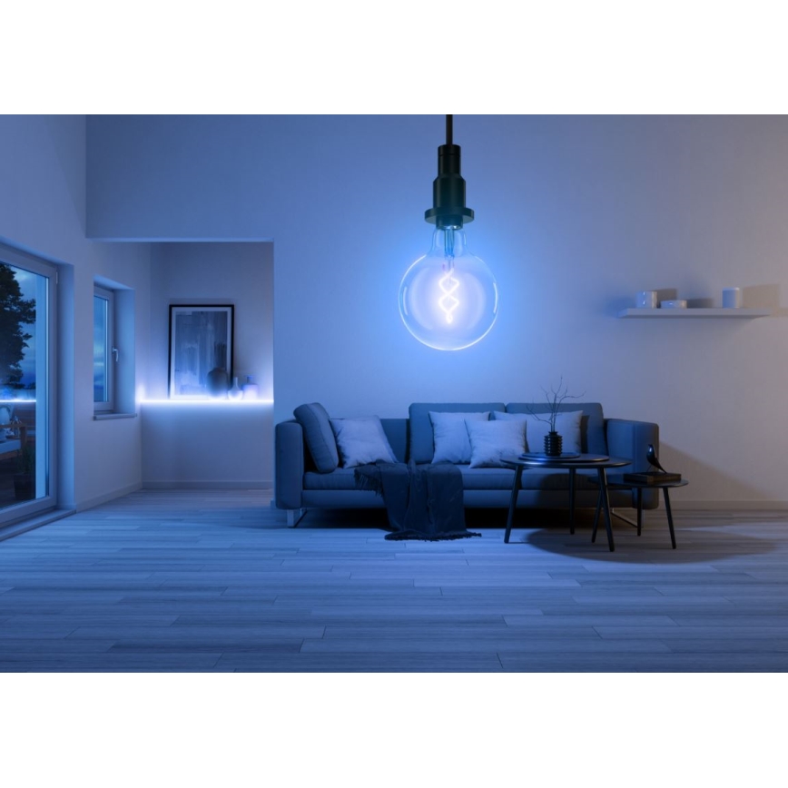 LED RGBW Zatemnitvena žarnica SMART+ FILAMENT E27/4,8W/230V 2700-6500K Wi-Fi - Ledvance