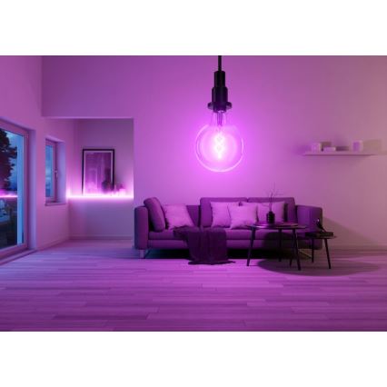 LED RGBW Zatemnitvena žarnica SMART+ FILAMENT E27/4,8W/230V 2700-6500K Wi-Fi - Ledvance