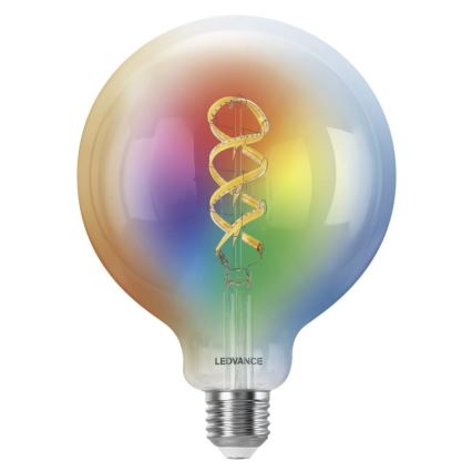 LED RGBW Zatemnitvena žarnica SMART+ FILAMENT E27/4,8W/230V 2700-6500K Wi-Fi - Ledvance