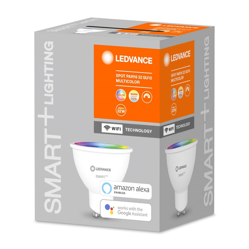LED RGBW Zatemnitvena žarnica SMART+ GU10/5W/230V 2700K-6500K Wi-Fi - Ledvance