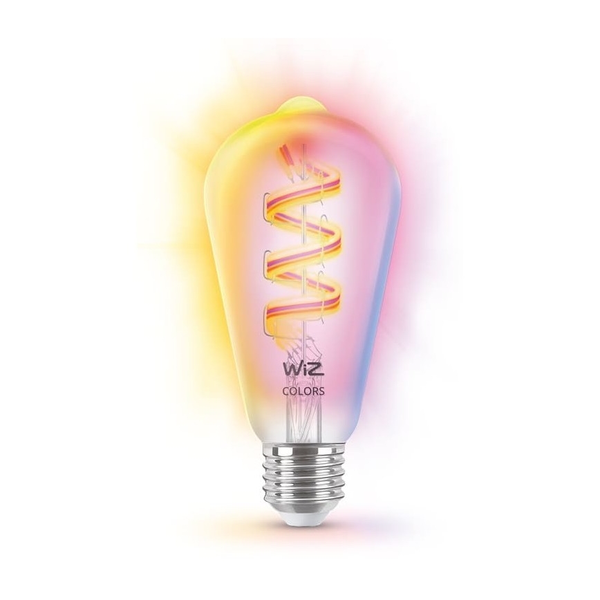 LED RGBW Zatemnitvena žarnica ST64 E27/6,3W/230V 2200-6500K Wi-Fi - WiZ