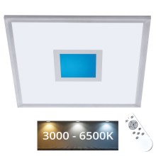 LED RGBW Zatemnitveni panel LED/24W/230V 3000-6500K + Daljinski upravljalnik