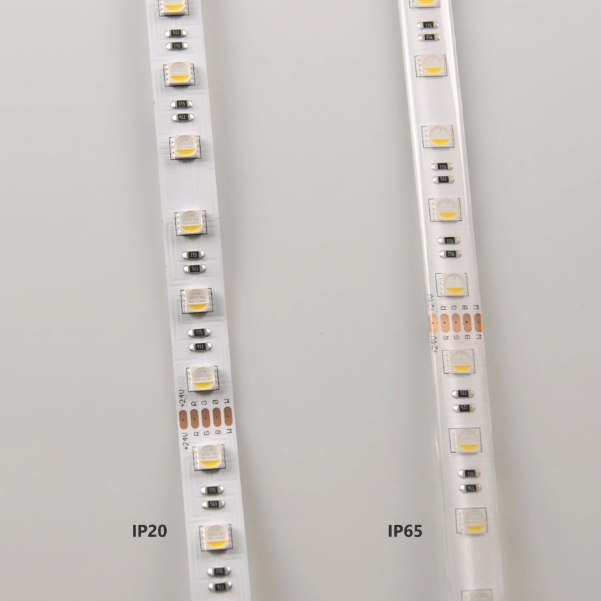 LED RGBW Zatemnitveni trak 3m LED/22W/24/230V + Daljinski upravljalnik