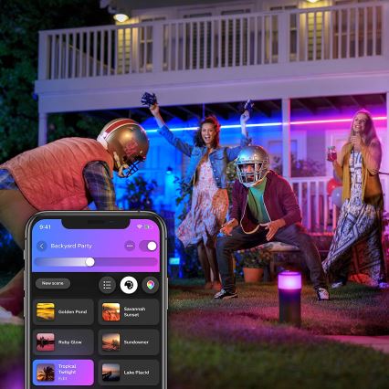 LED RGBW Zatemnitveni trak Philips Hue OUTDOOR STRIP LED/20,5W 2m IP67