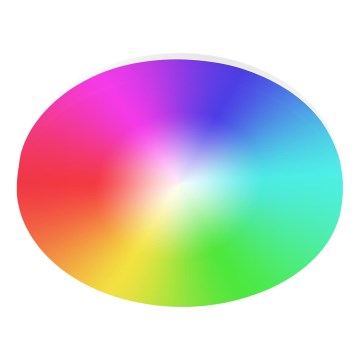 LED RGBW zatemnjevalna kopalniška stropna svetilka LED/24W/230V 3000-6500K Ø 33 cm IP54 bela Wi-Fi Tuya