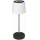 LED RGBW zatemnjevalna zunanja polnilna namizna svetilka LED/2W/5V IP44 1200 mAh siva