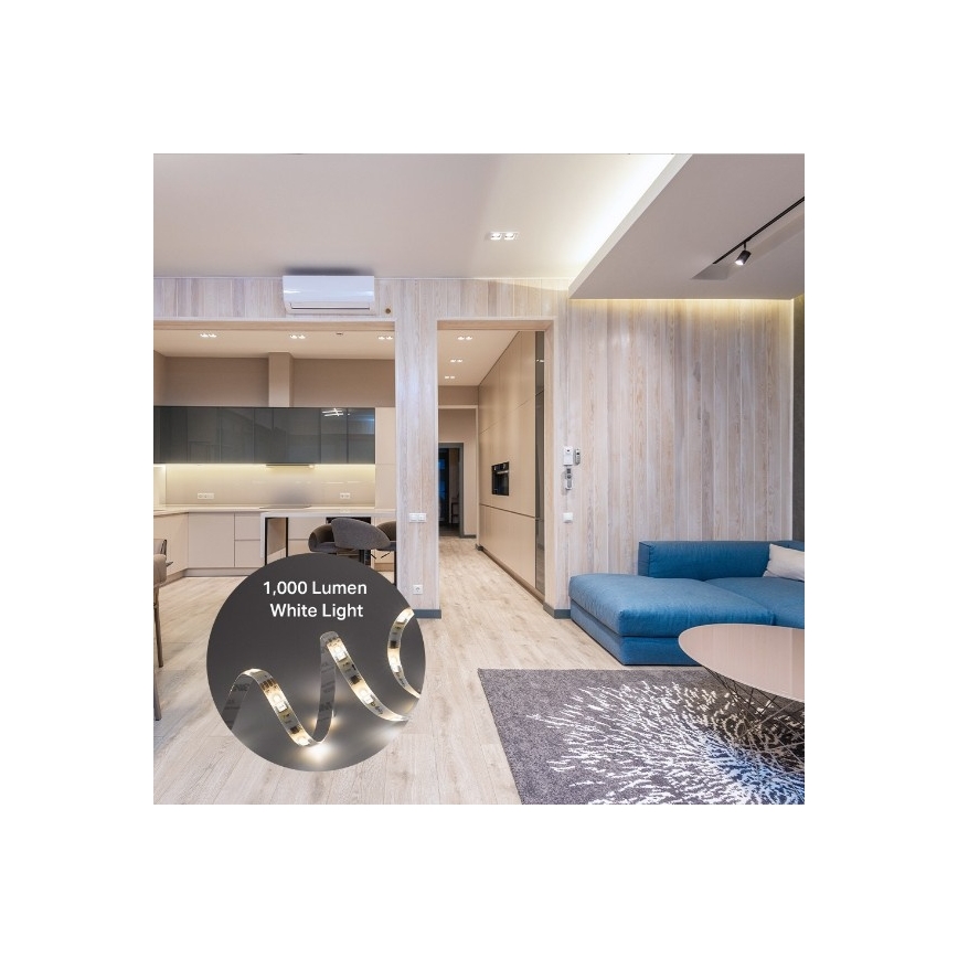 LED RGBW zatemnjevalni trak 5 m LED/13W/230V Wi-Fi