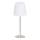 LED RGBW zatemnjiva na dotik zunanja namizna svetilka LUCIA LED/2W/5V 1800/2700/6500K 3600 mAh IP44 bež