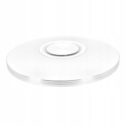 LED RGBW zatemnljivo stropno svetilo z zvočnikom LED/60W/230V 3000-6000K premer 40 cm belo + daljinski upravljalnik