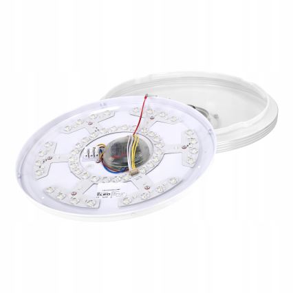 LED RGBW zatemnljivo stropno svetilo z zvočnikom LED/60W/230V 3000-6000K premer 40 cm belo + daljinski upravljalnik