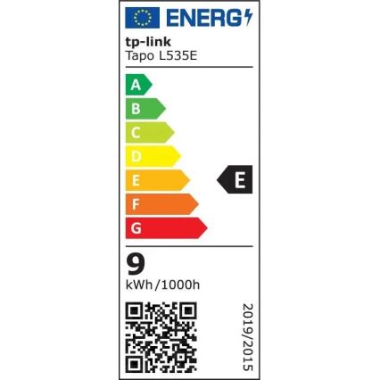 Zatemnljiva LED RGBW žarnica MATTER A60 E27/8,6W/230V 2500-6500K Wi-Fi - TP-Link